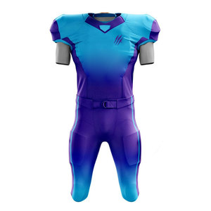 Uniforme de Fútbol Americano de Color Sólido, Uniforme de Fútbol Americano de Secado Rápido Hecho a Medida - Product Image 1