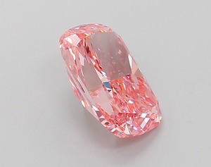 Diamant rose vif fantaisie modifié taille coussin de 2,00 carats, cultivé en laboratoire IGI, clarté VS2, taille excellente, pierre précieuse de luxe - Product Image 4