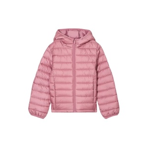 Veste d'hiver personnalisée pour filles, fermeture éclair, imperméable, respirante, rembourrée de duvet de canard blanc, rose, pour les activités de plein air des enfants - Product Image 5
