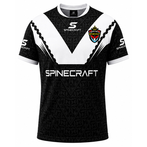 Camiseta de Rugby Sublimada Personalizada, Fabricada Directamente en Fábrica, Absorbente de Humedad, Uniforme Deportivo para Equipos de Rugby - Product Image 2