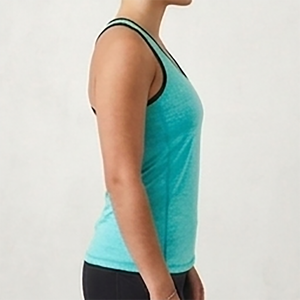 Camiseta sin mangas de tela elástica para mujer, diseño increíble, movimiento activo, camiseta sostenible para mujer - Product Image 6