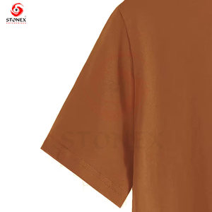 Camisetas de Mujer para Primavera/Verano, Cuello en V, con Bolsillo, Casuales, Transpirables, Ecológicas, de Punto, de Secado Rápido, con Logotipo Personalizado, Color Personalizado, de Alta Calidad - Product Image 5