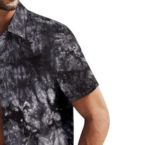 Chemises décontractées d'été pour hommes, style hawaïen, écologiques, respirantes, en polyester/coton, 1 pièce, prix bas, vente en gros - Product Image 6