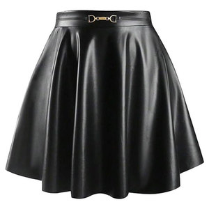 Jupe en cuir décontractée pour femme de haute qualité, personnalisée, pour l'entraînement, vente en gros - Product Image 1