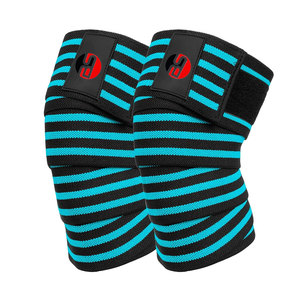 New Gym Fitness Arrival Weight Lifting Neoprene <b>Knee</b> Wraps <b>Exercise</b> Custom Design Top Selling <b>Knee</b> Wraps By Burhan Sports - Product Image 1