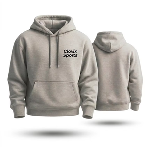 Sudadera con Capucha de Felpa Gruesa para Hombre, Mezcla de Algodón Premium, Estilo Casual, Ajuste Atlético, Prenda Esencial para el Día a Día - Product Image 1