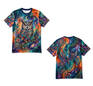 Suéter Deportivo de Alta Calidad para Hombre, con Logotipo Frontal Sublimado, Diseño de Búho, Tejido de Punto, Ligero y Transpirable - Product Image 5