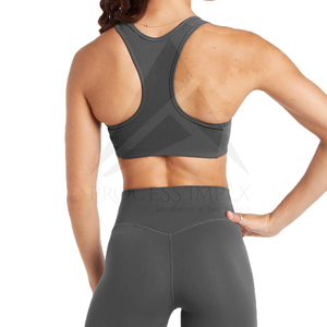 Soutien-gorge de sport personnalisé pour femme, haut de sport sur mesure, tissu de pointe, processus de production OEM ODM Impex - Product Image 4
