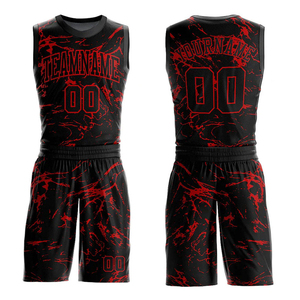 Maillot de basket-ball unisexe personnalisé, taille plus, uniformes en twill, polyester respirant à séchage rapide, imprimé par sublimation, pour adultes - Product Image 1