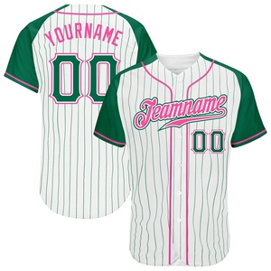 Venta al por Mayor del Jersey de Béisbol Auténtico OMMIZ INDUSTRY, Edición Urbana 3D Blanca, Verde y Negra, Personalizado con Diseño de Cactus - Product Image 4