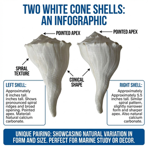 Grandes lampes de sel de l'Himalaya sculptées imitation antique, blanc, pour décoration de mariage sur la plage, fournitures de bricolage, vente en gros, polies, thème océan, en vrac - Product Image 6