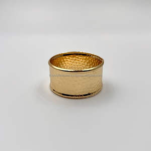Anillo para Servilletas de Aluminio de Estilo Antiguo, Diseño Artesanal, Ecológico, Precio Bajo al por Mayor, Anillo Decorativo para Servilletas - Product Image 6