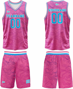 Tenues de basket-ball tendance, dernier design, 100% polyester, antibactérien, respirant, logo personnalisé, couleur personnalisée, prix compétitif - Product Image 5