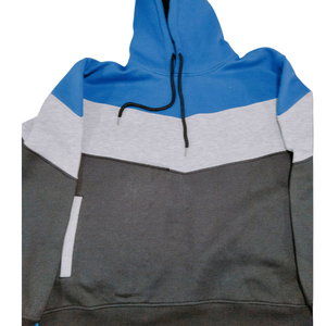 Sudadera con Capucha para Hombre, Diseño Color Block, Corte Regular, Algodón y Poliéster, Felpa Francesa, Transpirable, Informal, Deportiva, para Otoño, con Bolsillos - Product Image 3