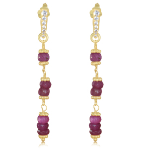<b>Earring</b> Natural Gemstone Stud And Drop <b>Earring</b> Crystal wholesale precious stone drop stud <b>earrings</b> - Product Image 6