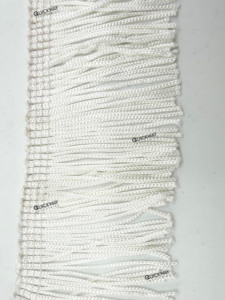 Flecos de Cadena Blancos de Alta Calidad, Adorno de Borlas de Poliéster para Coser, Cortinas y Decoración - Product Image 4