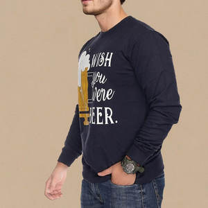 Sweat-shirt en molleton surdimensionné de haute qualité au design optimal pour homme, col rond, à porter en automne et en hiver, avec logo personnalisé sur le devant, 100% coton - Product Image 4