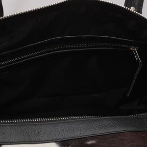 Sac de voyage week-end multifonctionnel en cuir véritable vintage avec fermeture éclair, durable, léger, personnalisable, grande taille - Product Image 2