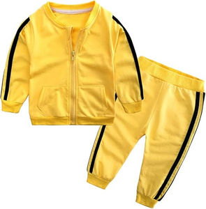 Conjuntos Deportivos de Alta Calidad para Bebés, Niños y Niñas, Ropa Deportiva Informal Multicolor Unisex para Niños, Conjuntos Deportivos de Invierno para Niños Unisex - Product Image 1