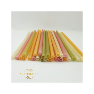 Rice Drinking <b>Straw</b> for Cold Beverages VIETCHOICE Vietnam Eco Friendly <b>Disposable</b> <b>Straw</b> Wholesale Supplier - Product Image 2