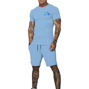 Conjunto Corto para Hombre de Uso Diario, Transpirable, Cómodo, Estilo Urbano, 100% Algodón - Product Image 4