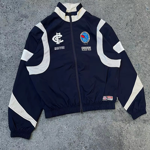 Custom Men's Windbreaker Shorts Set Lightweight Nylon Streetwear Patchwork <b>Tracksuit</b> Premium Embroidery Patch logo <b>Tracksuit</b> - Product Image 3