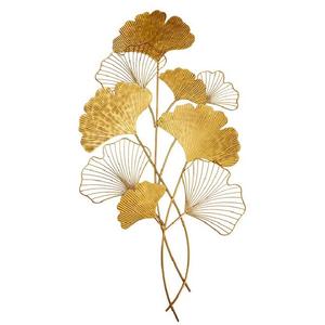 Décoration murale florale en métal au design moderne, sculpture murale en fil métallique, art mural en fer, taille personnalisable, vente chaude - Product Image 4