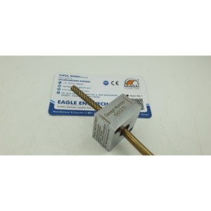 Matriz de torsión para conformado de tubos de acero EAGLE, diseño de brazalete hueco, modelo 16.0211-5025, entrada de 9 mm, salida de 5.50 mm, 5.25 mm, para joyería de oro y plata - Product Image 1