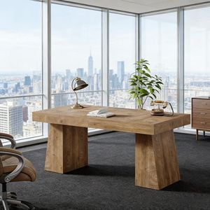 โต๊ะทำงานไม้สำหรับผู้บริหารยุคใหม่ - Product Image 1