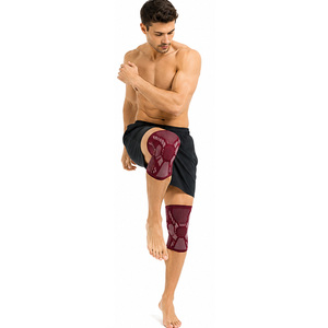 Athletic Knee Sleeve Pads for Workout Training <b>Running</b> Cycling Weightlifting Gym Fitness and Joint Stability Flexible Knee Pads - Product Image 3