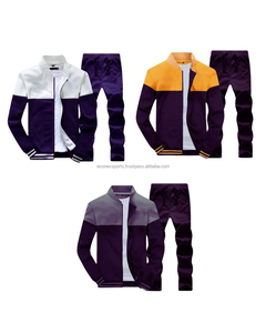 Ensemble de vêtements de sport d'hiver décontractés pour hommes personnalisés par OEM joggeurs à capuche respirants vêtements de sport grande taille 2 pièces survêtement de course décontracté - Product Image 6