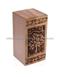 Urne funéraire en bois pour cendres humaines, urnes de crémation pour homme et femme, urnes de haute qualité - Product Image 1