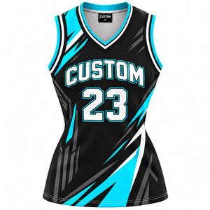 Uniforme de Baloncesto Sublimado Deportivo de Alta Calidad con Logotipo Personalizado, Talla Grande, Transpirable, para Hombre y Mujer - Product Image 1