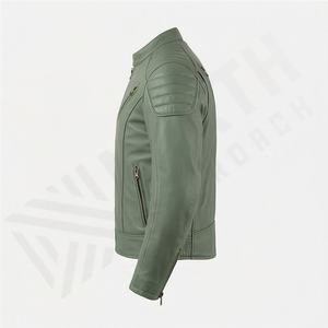 Veste de moto en cuir véritable pour homme de qualité supérieure, nouvelle arrivée, vestes de moto d'hiver, protections amovibles, personnalisables - Product Image 3