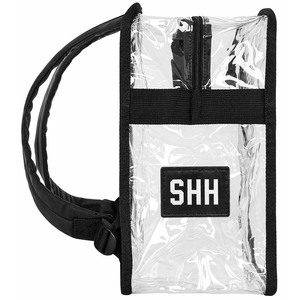 SHH Transparent Clear <b>Backpack</b> Waterproof PVC School Travel Stadium Approved Security <b>Lightweight</b> Casual Bag - Product Image 3
