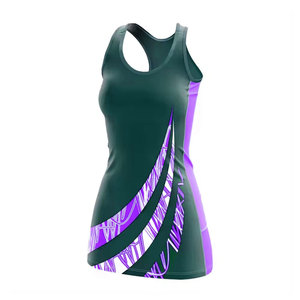 Uniforme de netball personalizado con estampado para equipos deportivos, ligero y de alto rendimiento. - Product Image 5