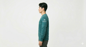 เสื้อสเวตเชิ้ตผู้ชายแบบลำลองผ้าฟลีซรุ่นใหม่ล่าสุด ผลิตในปากีสถาน รับผลิตแบบสั่งทำพร้อมติดป้ายแบรนด์ส่วนตัว แขนยาว - Product Image 3