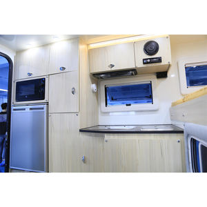 Module de camping solaire isolé toutes saisons pour pick-up, avec lit queen-size à coque rigide coulissante, léger, monté sur le toit du pick-up, avec salle de bain - Product Image 5