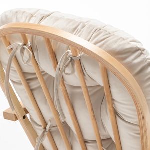 Set di 5 Cuscini di Ricambio Universali in Velluto Morbido, Spessi, Lavabili e Antiscivolo per Sedie a Dondolo, con Tasca Portaoggetti per Cuscino del Sedile - Product Image 6
