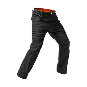 Pantalon de randonnée cargo doublé polaire pour homme, résistant à l'eau, softshell, pantalon de ski, hiver, extérieur, durable, chaud, coupe-vent, thermique - Product Image 1