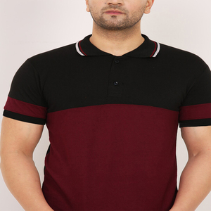 Polo de Golf Personalizado para Hombre, de Poliéster y Algodón, Diseño Sólido, Alta Calidad, Holgado, Estilo Urbano, Tallas Grandes - Product Image 4