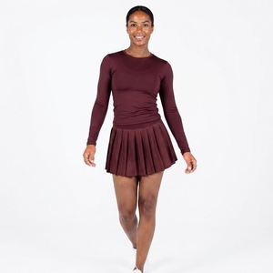Women's Tennis Skirt High Waist Two-piece Style Anti wrinkle Sporty Casual Short Skirt Perfect Tennis Active wear Skorts - Product Image 2