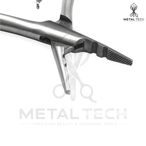Lot de 2 pinces professionnelles en acier inoxydable pour l'élimination des extensions capillaires, outils de salon pour la pose de micro-anneaux - Product Image 6