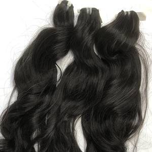 Cabello humano natural vietnamita 100%, cabello ondulado natural de trama, cabello humano alineado con cutícula - Product Image 6