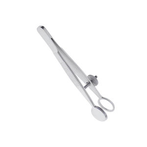 Pinces à chalazion en acier inoxydable – Instrument ophtalmique de qualité supérieure pour paupières, avec plaque supérieure ovale à grande ouverture - Product Image 4