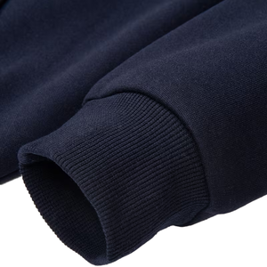 Sweat-shirt d'hiver pour homme personnalisé de haute qualité, durable, à demi-zip, couleur unie, en molleton de coton lavé, style décontracté, à prix abordable - Product Image 4