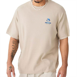 Camiseta de Manga Corta para Hombre, Talla Grande, 100% Algodón, 300g, Transpirable, Personalizable, Corte Holgado - Product Image 1