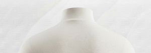 Men's Off <b>White</b> Short Sleeve O-Neck Knitted T-Shirt Regular Fit Solid Color Formal Breathable Front Logo - Product Image 6