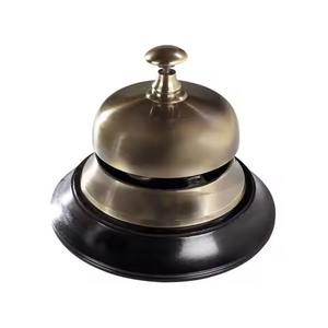 Campana de Metal para Mesa de Recepción, Campana de Servicio para Restaurante, Hotel, Campana de Llamada - Product Image 3