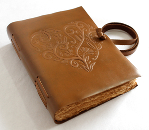 Cuaderno de Negocios de Tapa Dura para Suministros de Oficina, Hermoso Diseño de Corazón, Tapa Blanda, Cuaderno de Cuero Genuino de Lujo al por Mayor - Product Image 2